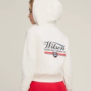 Wilson Sideline Hoodie in Sandrift | Size Small
